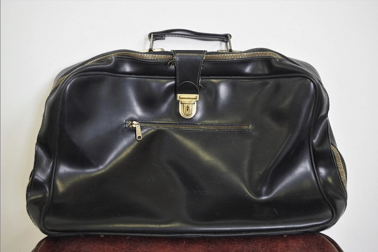 Pair of Homa leather suitcases, 1950s 1372557