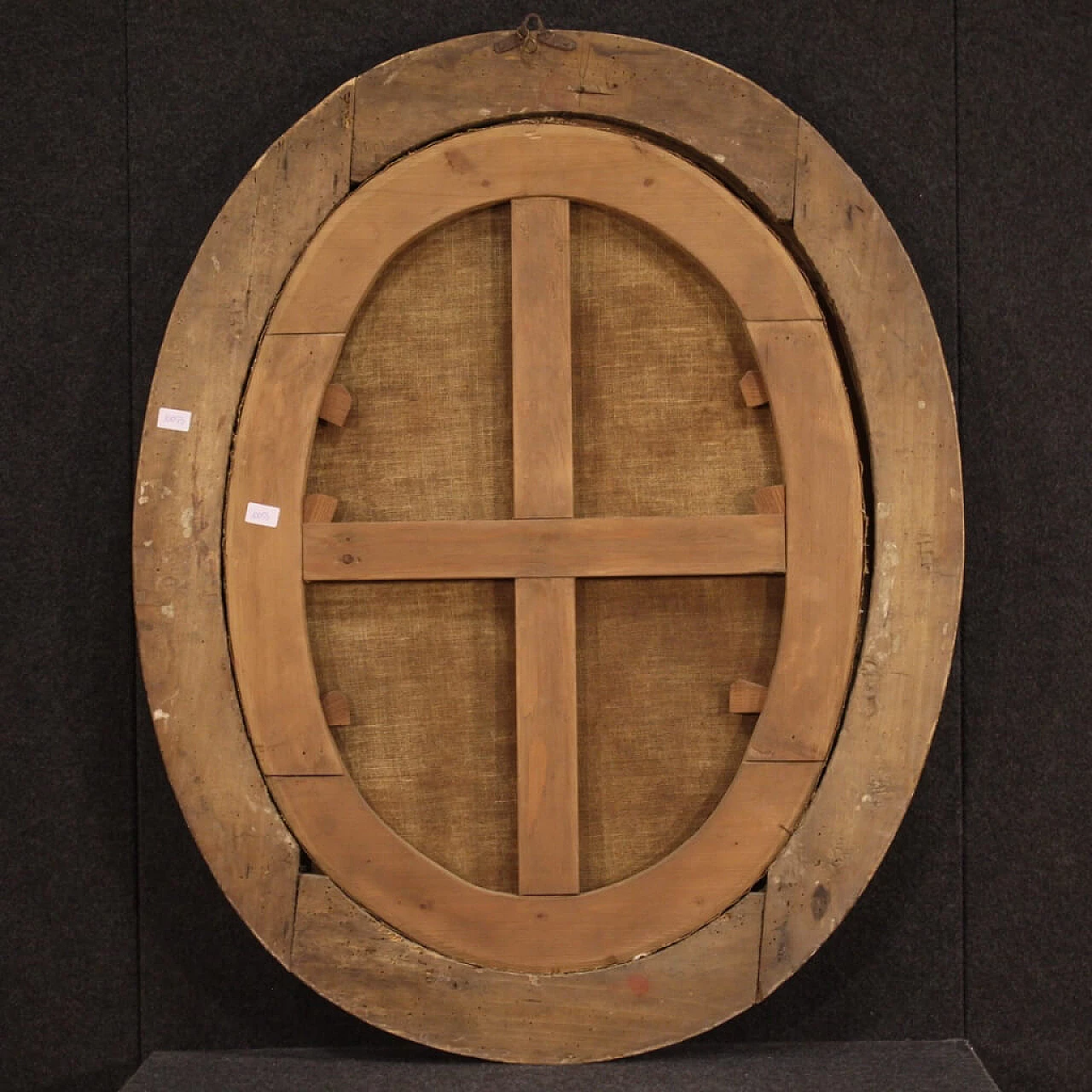 San Paolo, dipinto ovale olio su tela, '600 1372598