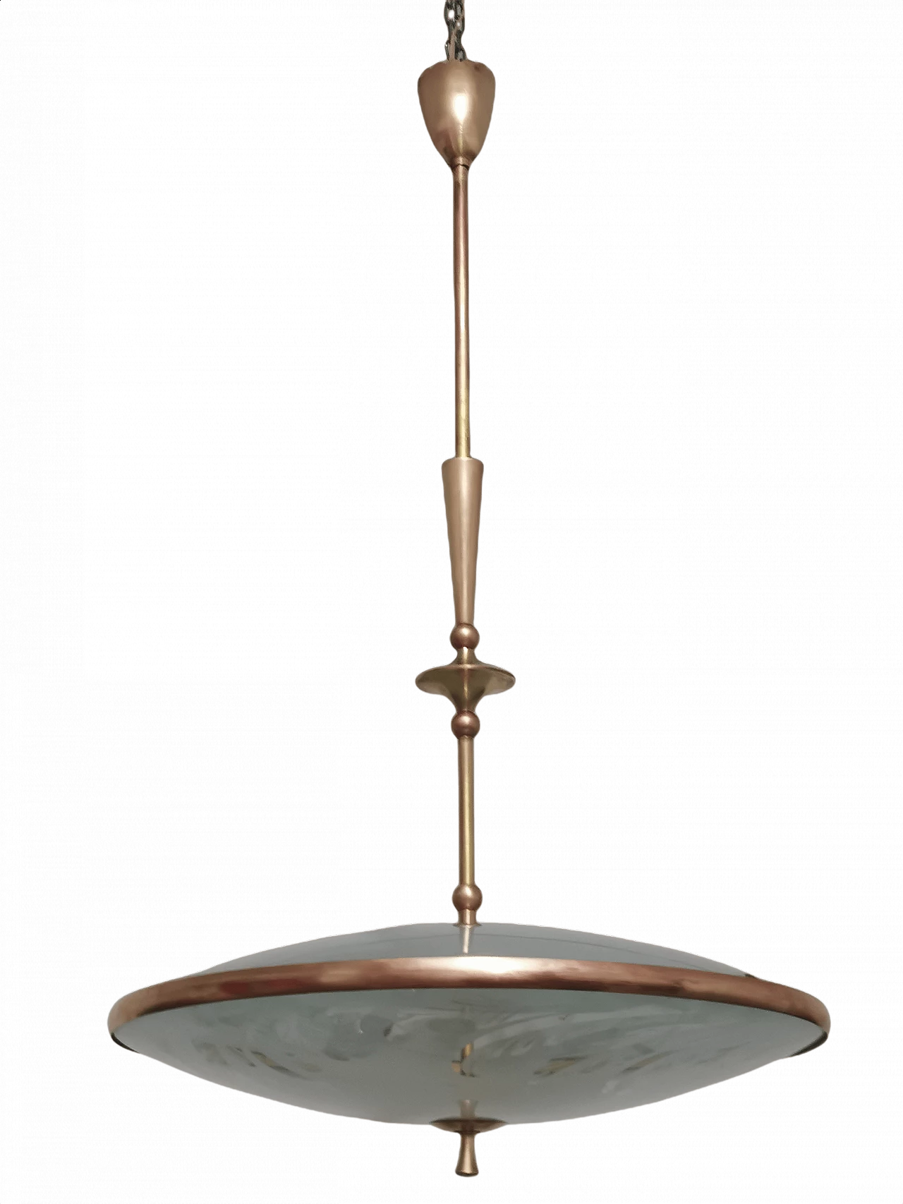 Suspension lamp by Pietro Chiesa for Fontana Arte, 1940s 1372601