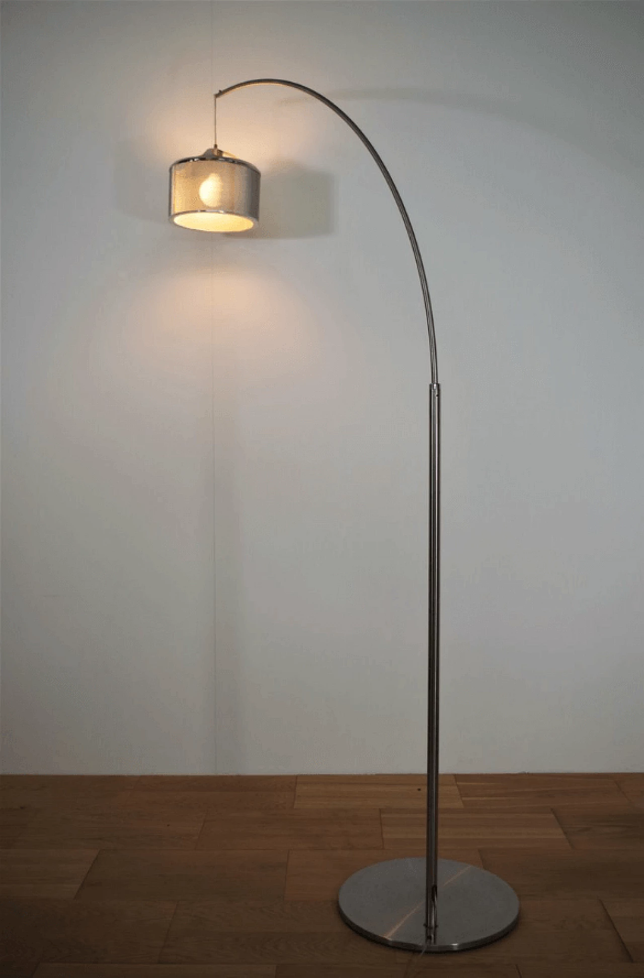 Metal arc floor lamp, 2000s 1372828