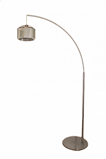 Metal arc floor lamp, 2000s