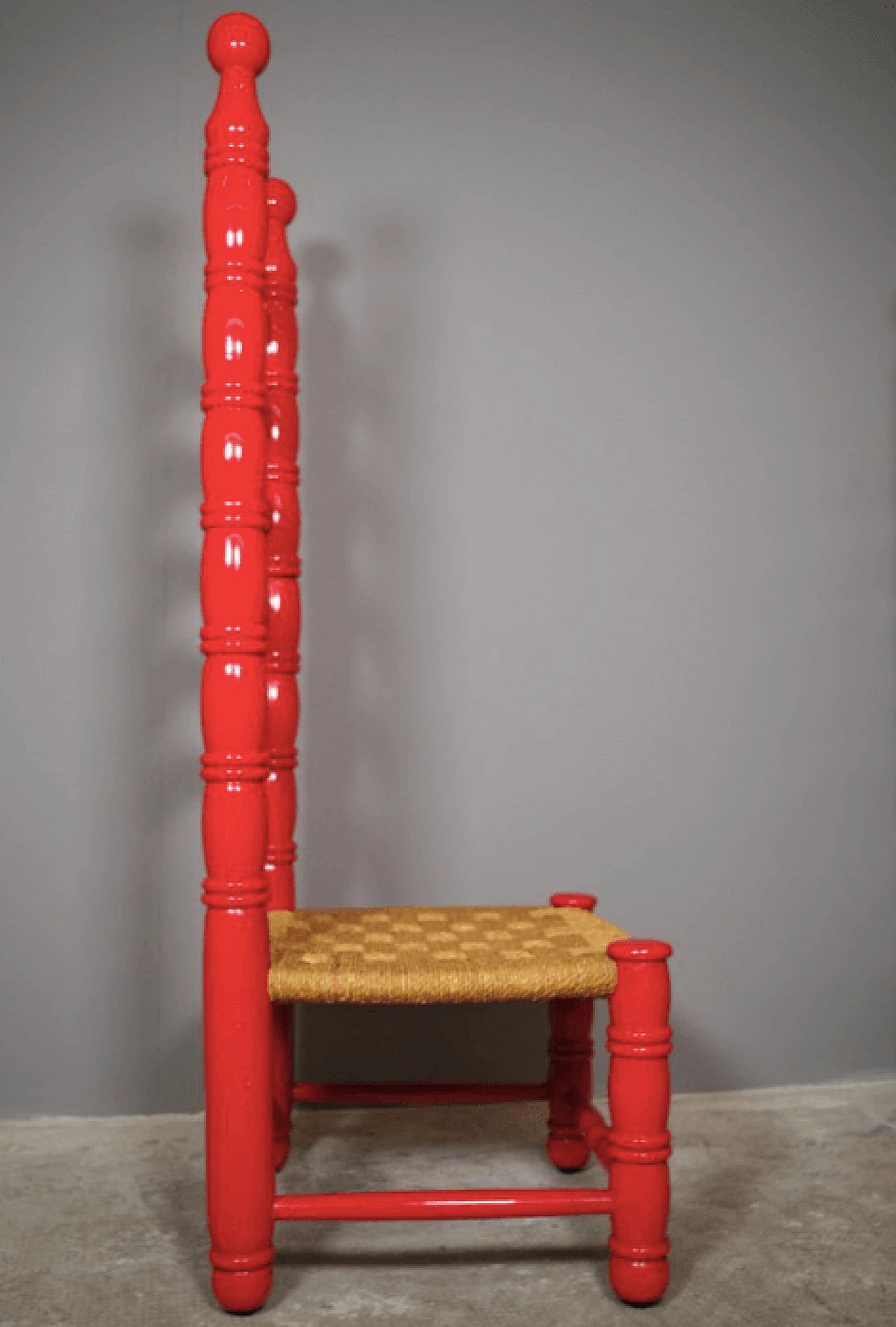 Coppia di sedie alte spagnole, anni '40 1372945