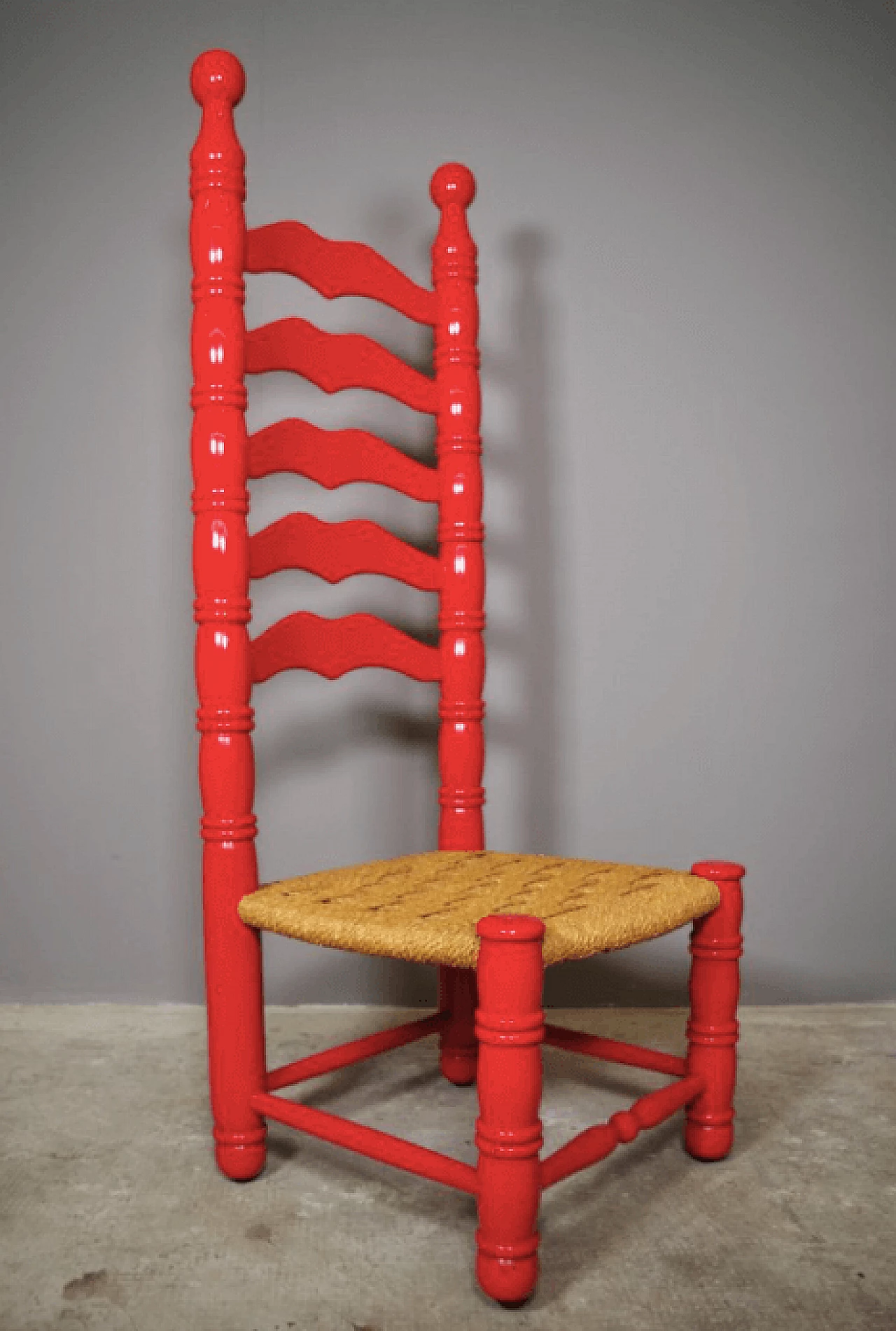 Coppia di sedie alte spagnole, anni '40 1372946