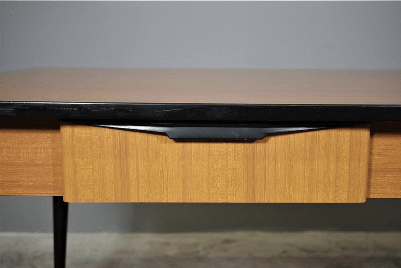 Tavolo in formica di Salvarani con cassetti, anni '50 1372965