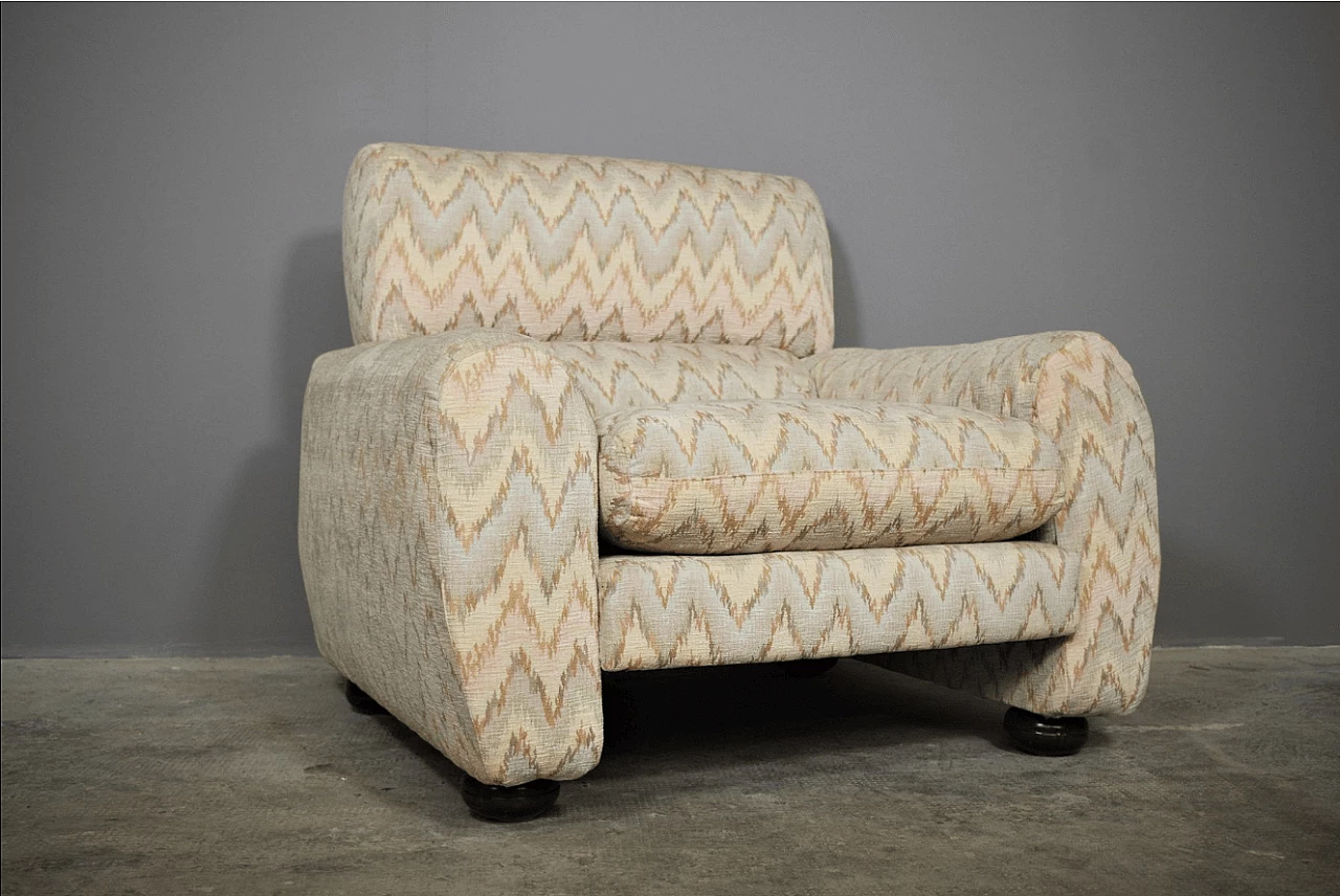 3 Missoni style armchairs, 1970s 1373014