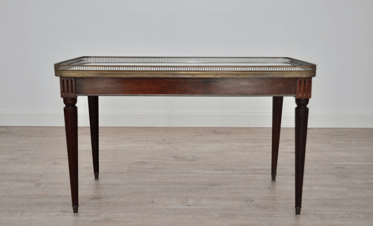 Coffee table with Carrara marble top, late 19th century 1373177