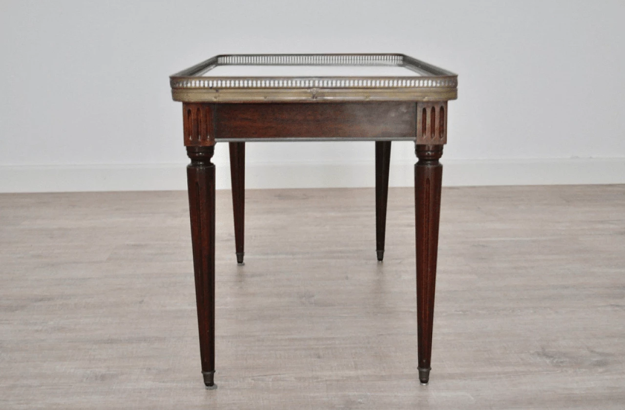 Coffee table with Carrara marble top, late 19th century 1373179