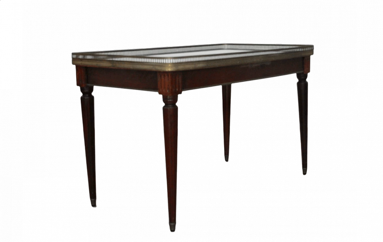 Coffee table with Carrara marble top, late 19th century 1373201