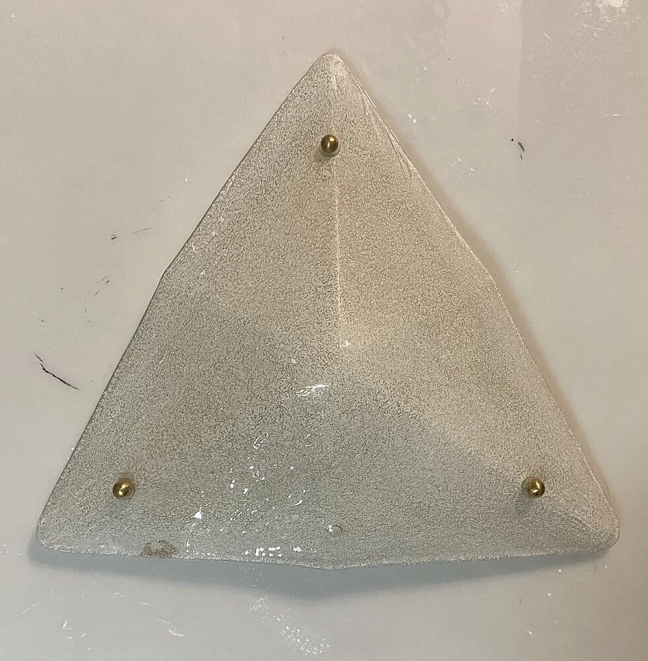 Plafoniera in vetro di Murano La Murrina, anni '80 1373320