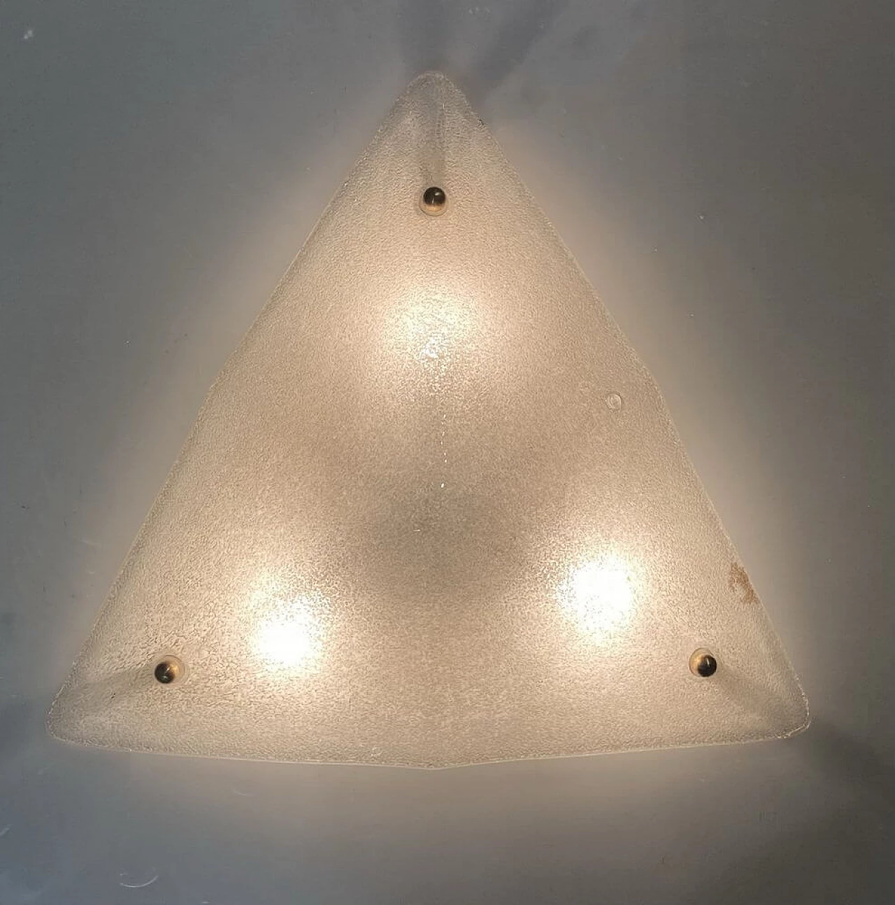 Plafoniera in vetro di Murano La Murrina, anni '80 1373324