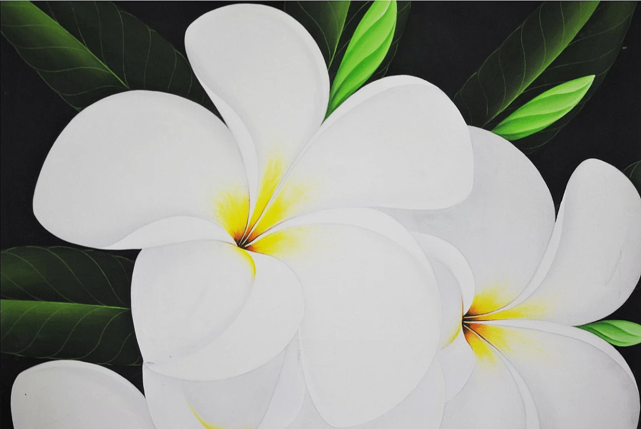 Dipinto con fiori, anni 2000 1373407