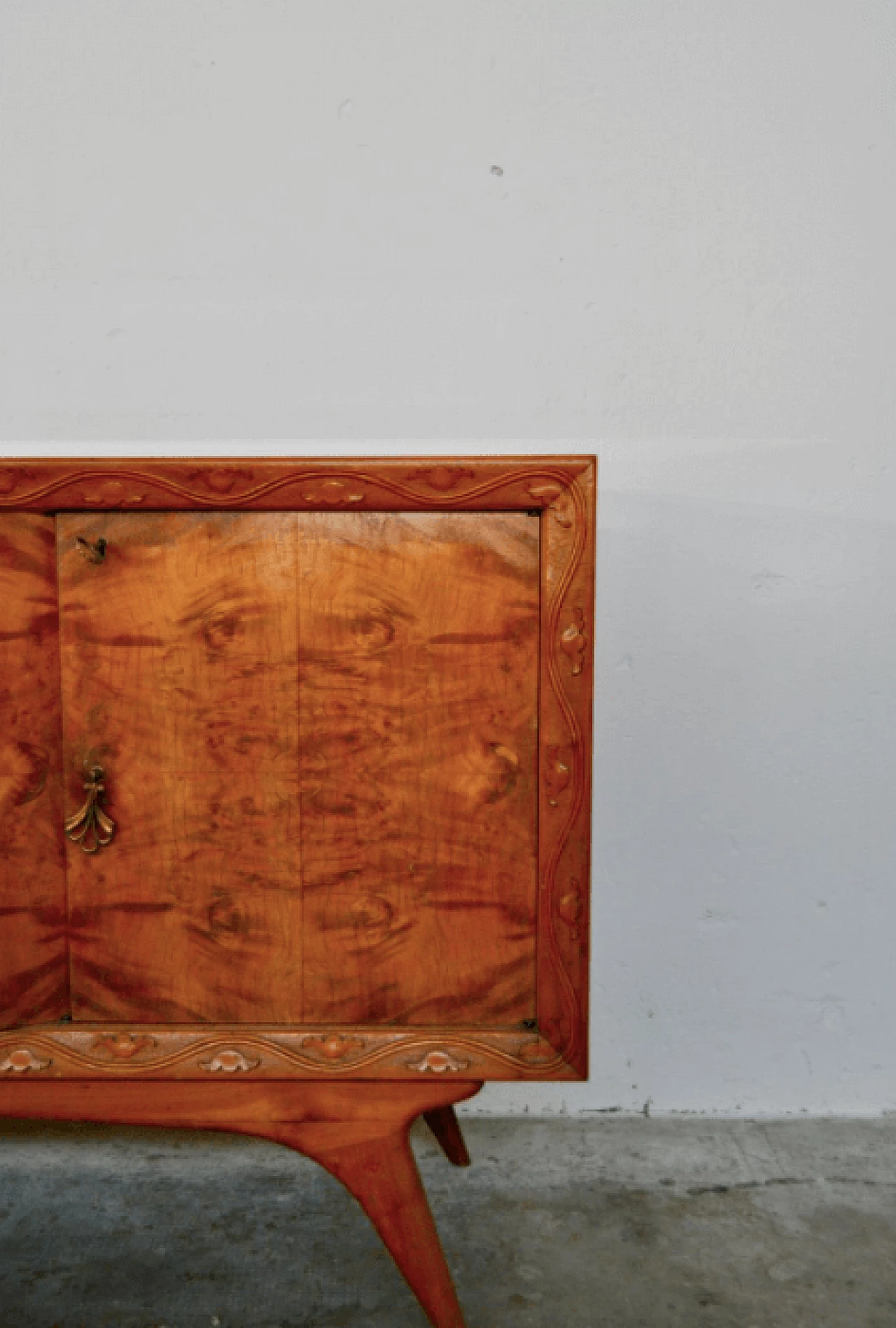 Coppia di credenze in ciliegio e noce, anni '50 1373440