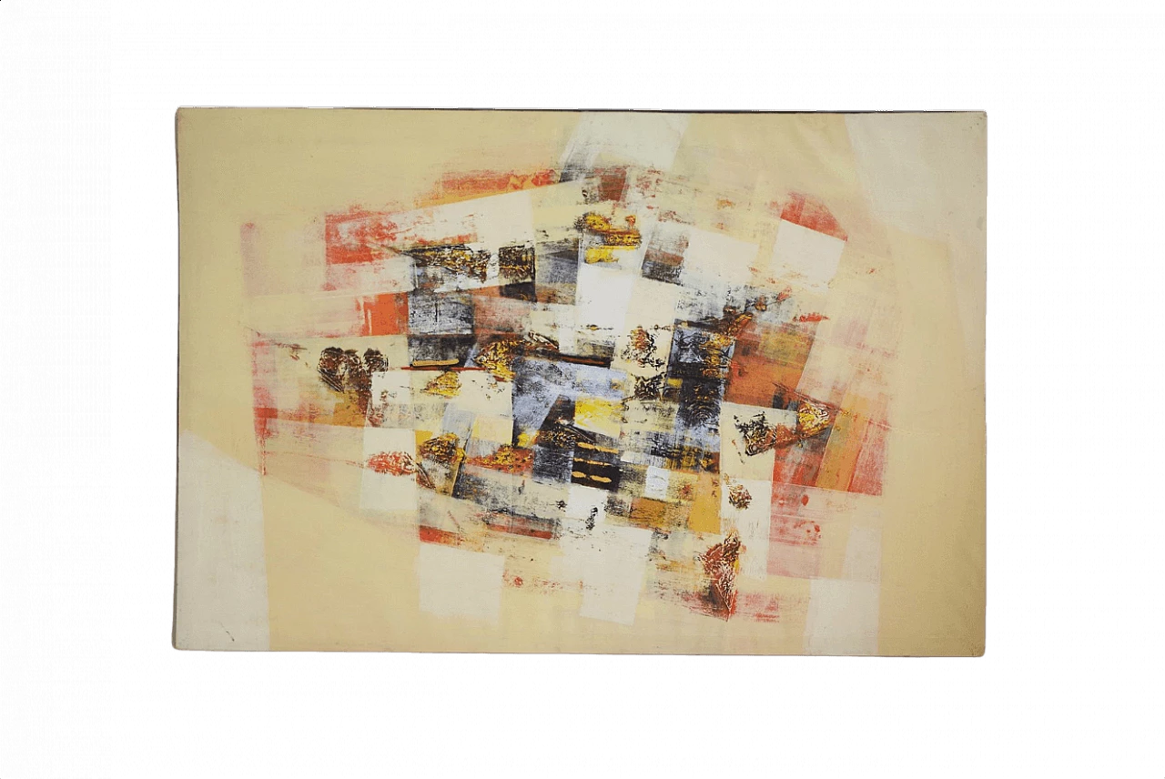 Abstract painting on canvas, 21st century 1373454