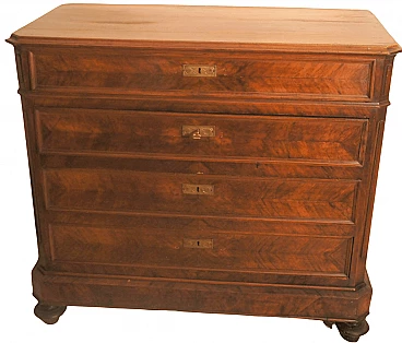 Chest of drawers with 4 drawers, early 19th century