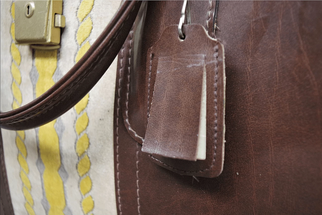 Pair of leather suitcases, 1950s 1373736