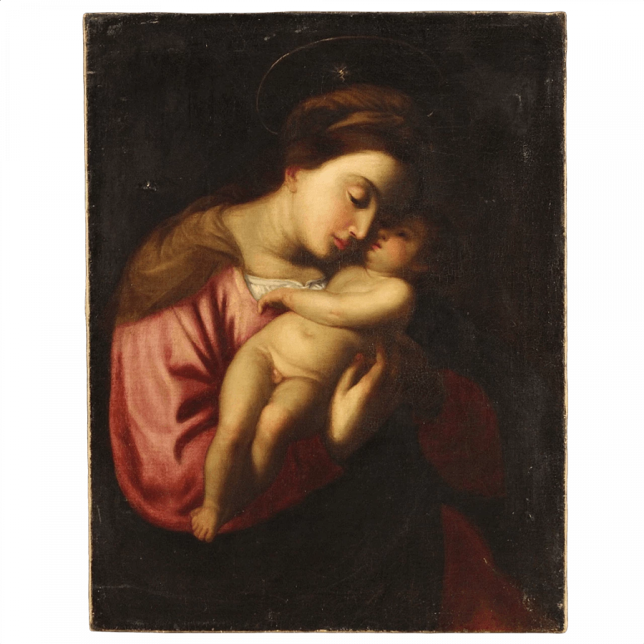 Madonna and Child, oil painting, 17th century 1373743