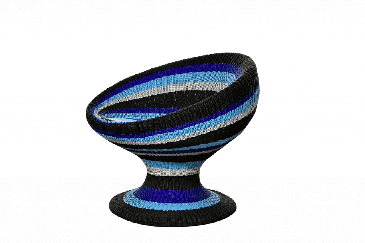 Chaise longue da esterno blu di Schönhuber Franchi 1373835