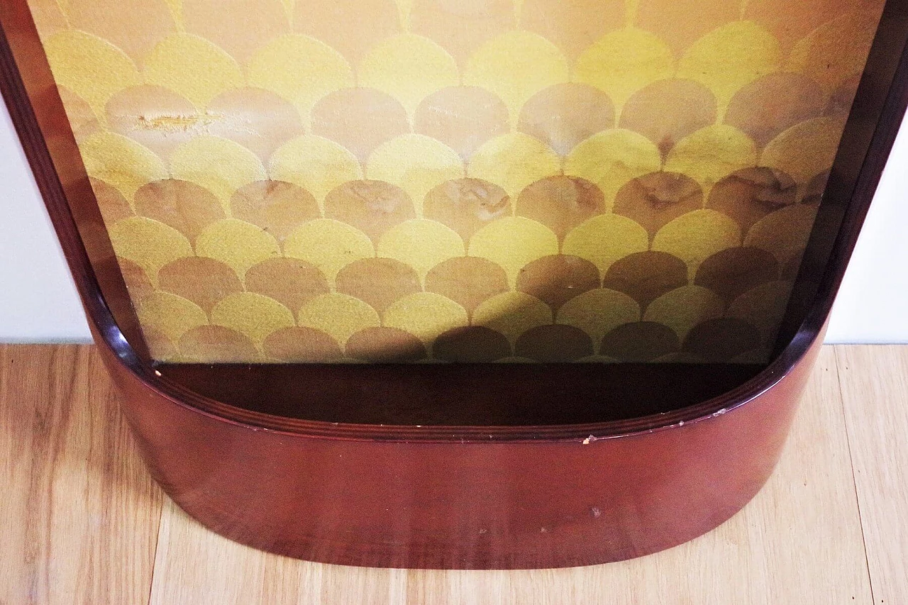 Wooden coat rack, 1970s 1373916