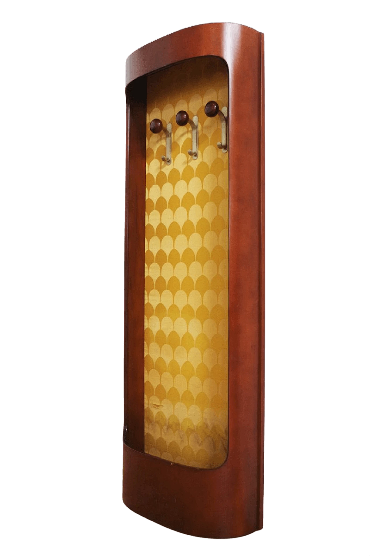 Wooden coat rack, 1970s 1373931