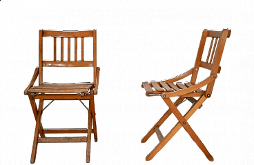 2 Folding children's chairs by Fratelli Reguitti, 1960s