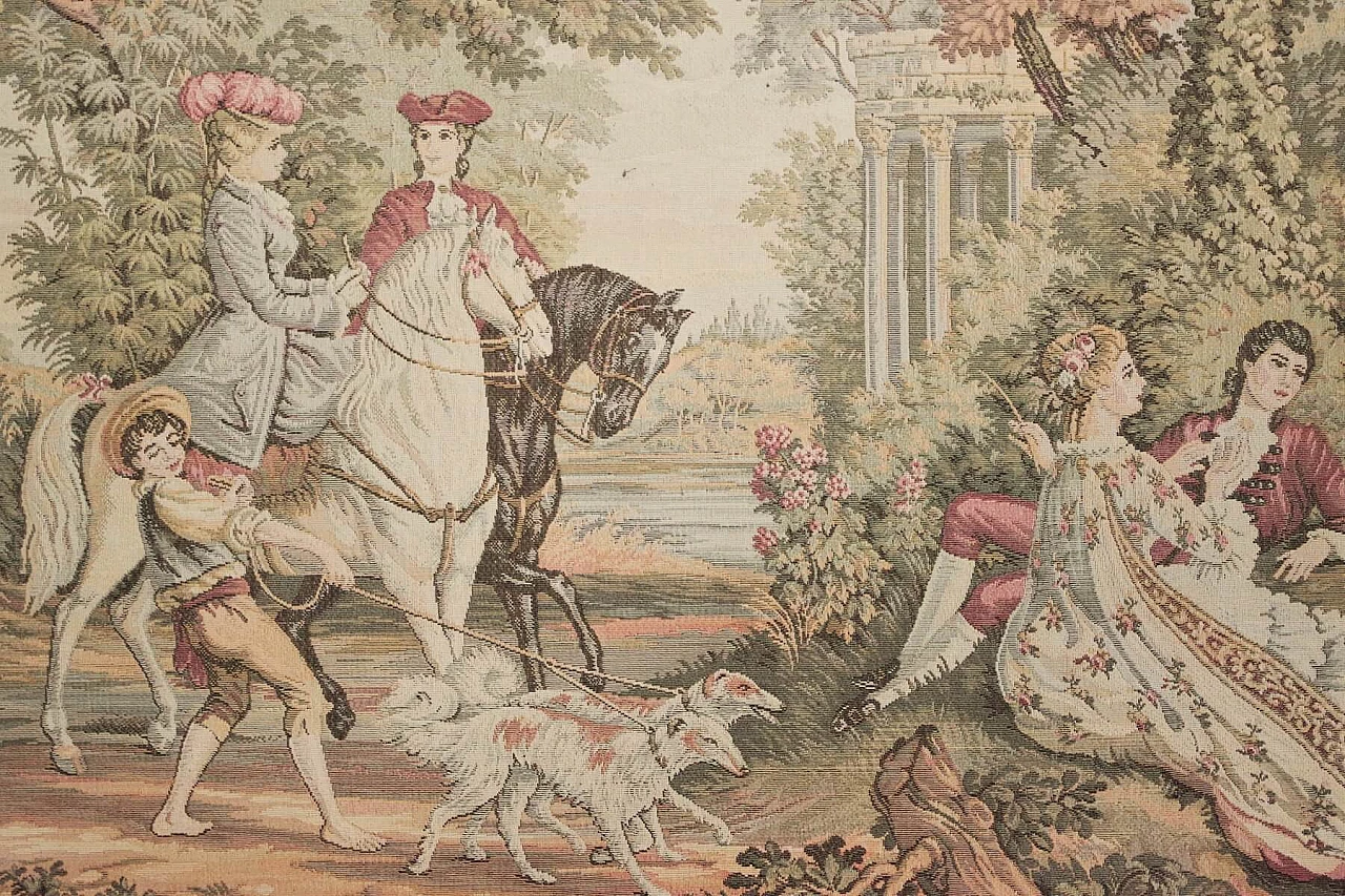 Wall tapestry with gilded frame, 1960s 1374107