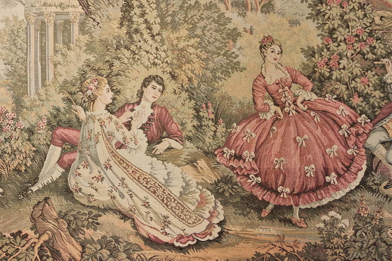 Wall tapestry with gilded frame, 1960s 1374108