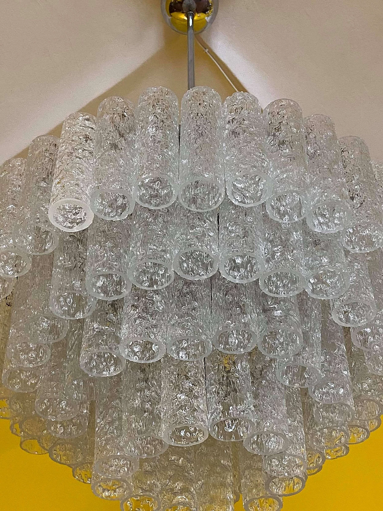 Lampadario tedesco di Doria Leuchten, anni '50 1374198