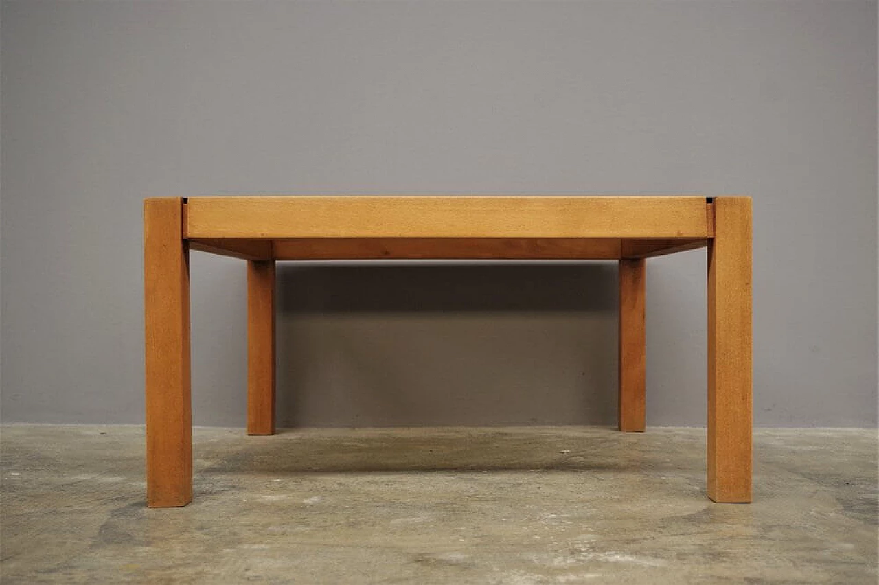 Low table with smoked glass top, 1980s 1374863