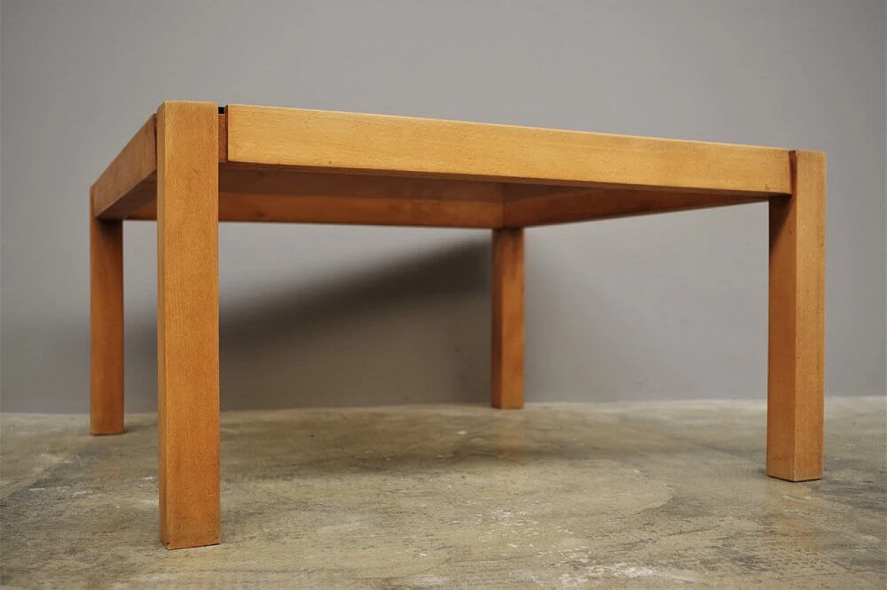 Low table with smoked glass top, 1980s 1374866