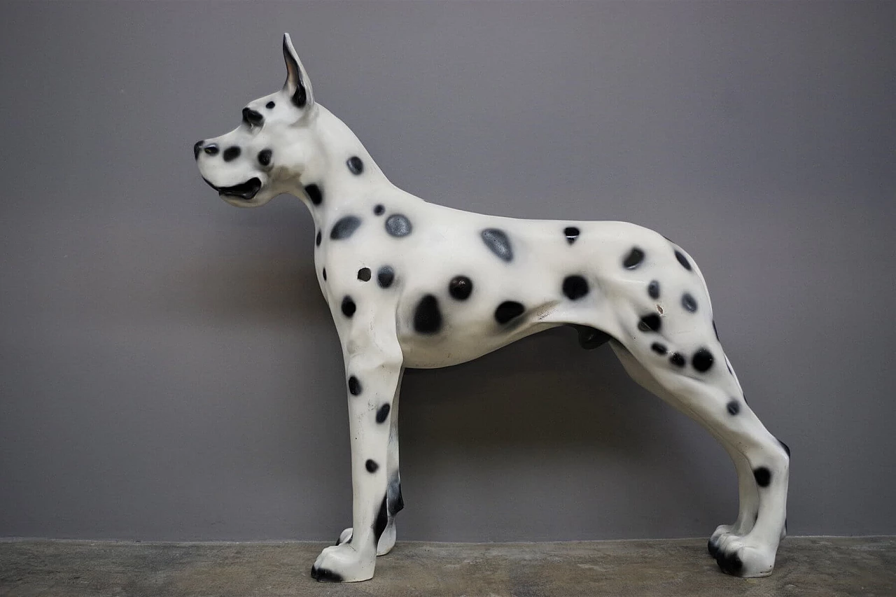 Resin sculpture of Dalmatian dog, 1970s 1374962