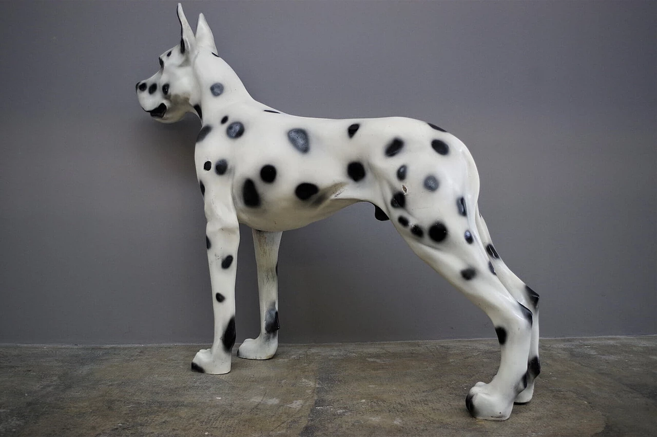 Resin sculpture of Dalmatian dog, 1970s 1374964
