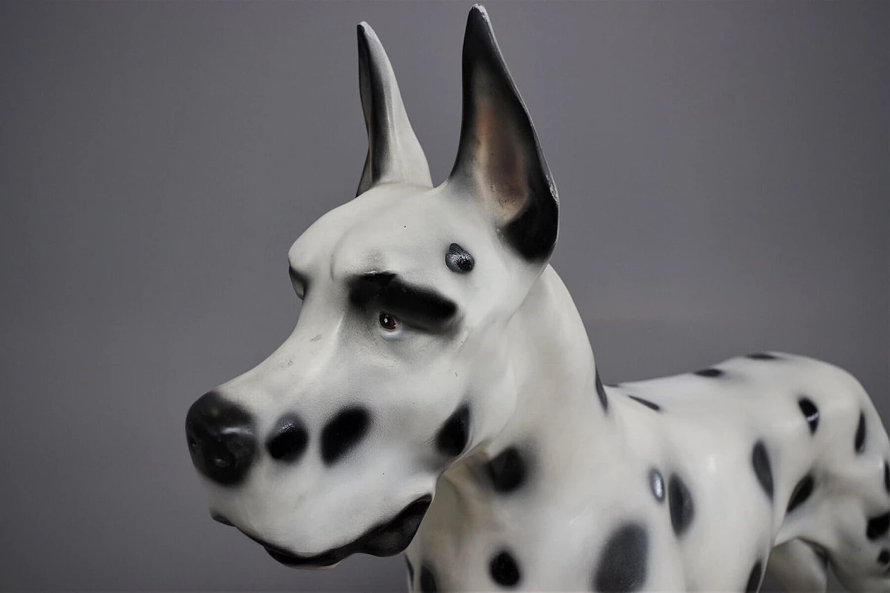 Resin sculpture of Dalmatian dog, 1970s 1374965