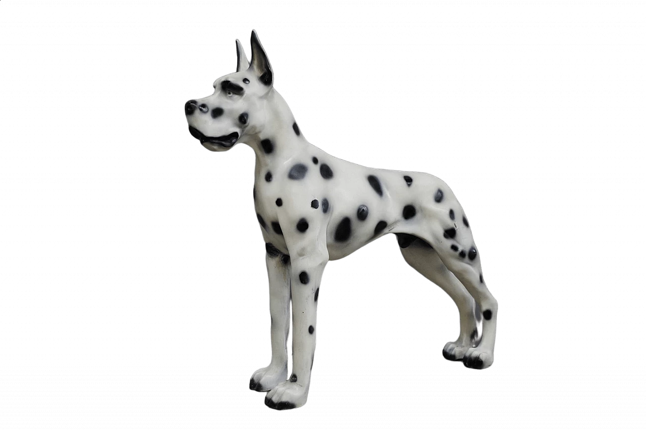 Resin sculpture of Dalmatian dog, 1970s 1374973