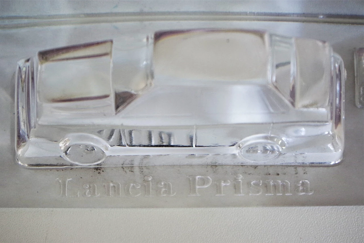 Fermacarte di Lancia Prisma in cristallo di Murano, anni '80 1374983