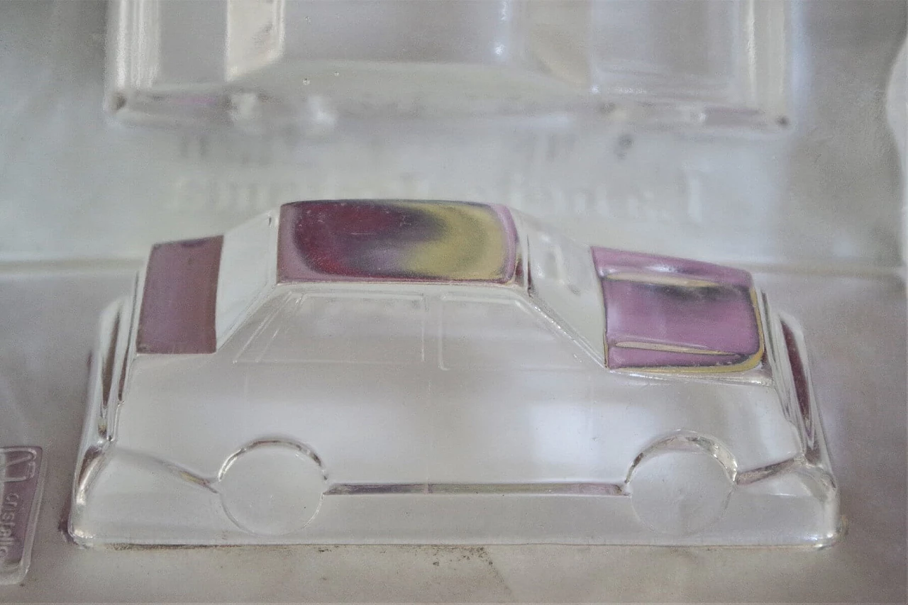 Fermacarte di Lancia Prisma in cristallo di Murano, anni '80 1374984