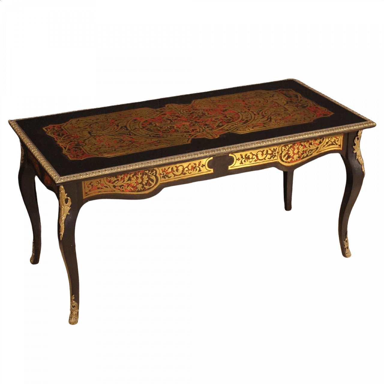 Tavolino da salotto francese in stile Boulle 1375579