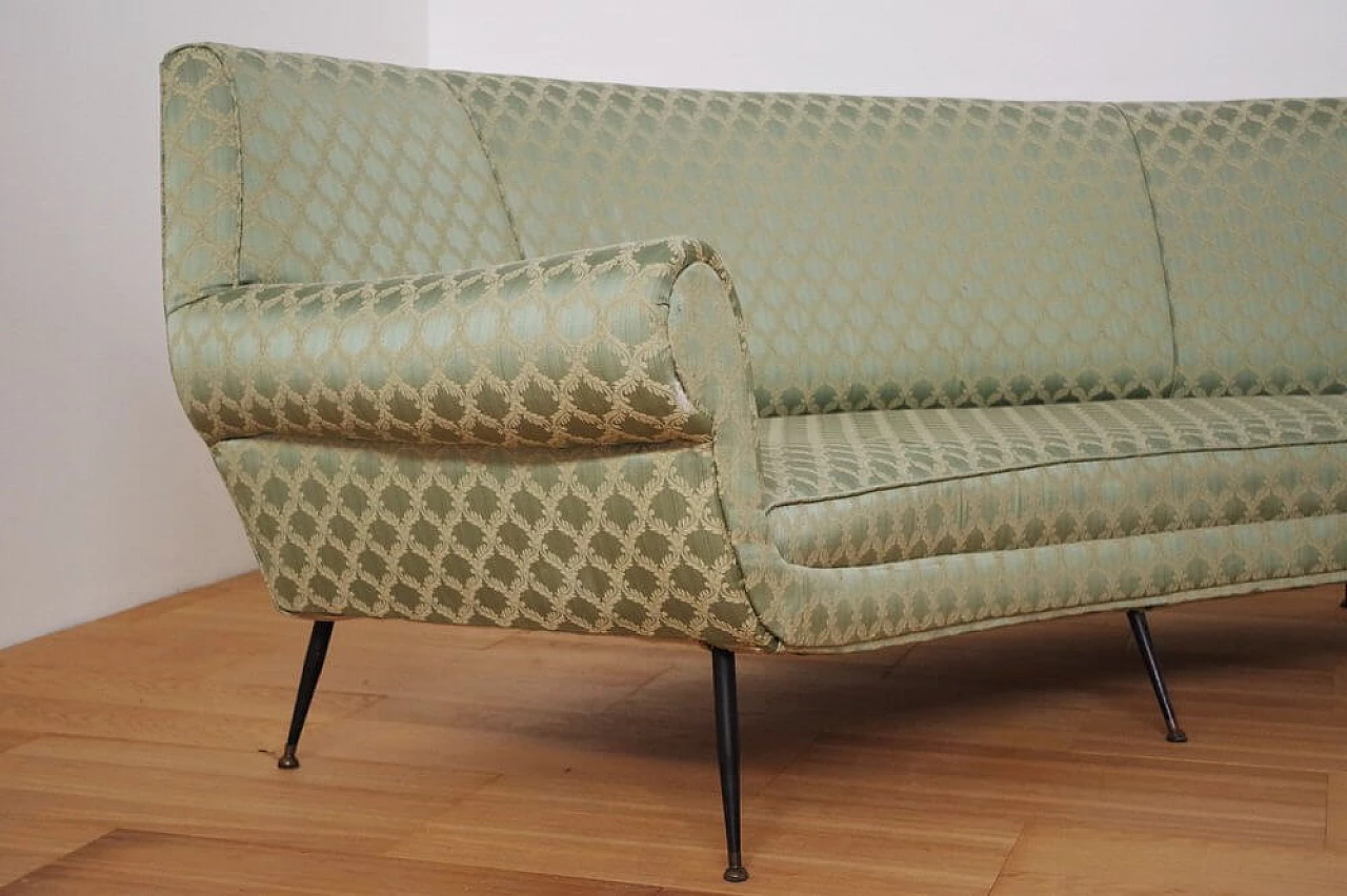 Curved sofa by Gigi Radice, 1950s 1375804