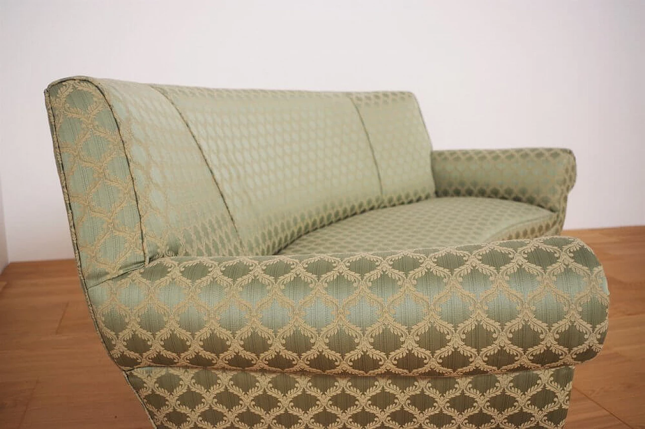 Curved sofa by Gigi Radice, 1950s 1375809