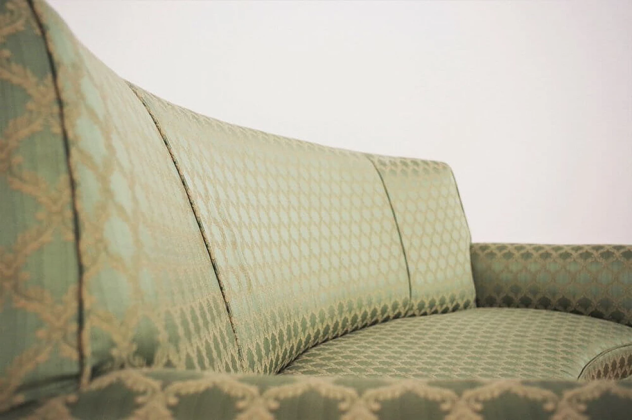 Curved sofa by Gigi Radice, 1950s 1375813