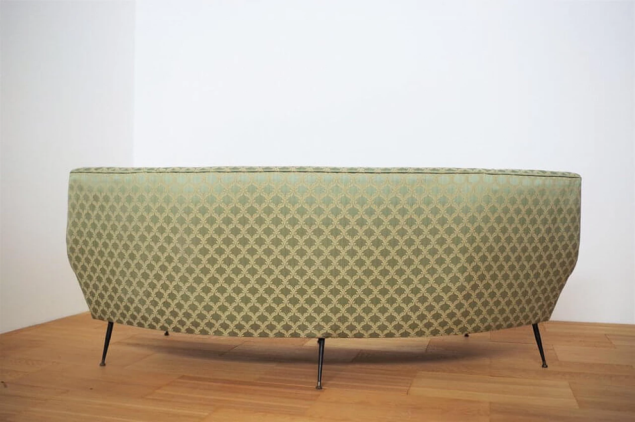 Curved sofa by Gigi Radice, 1950s 1375816
