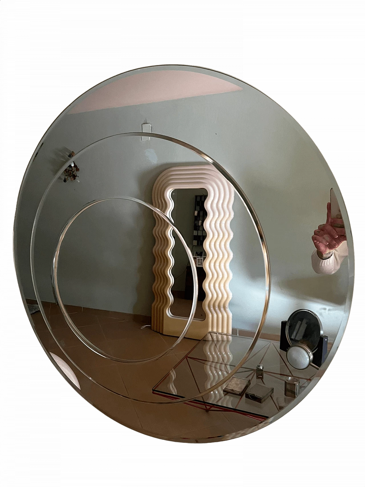 Round mirror, 70s 1375867