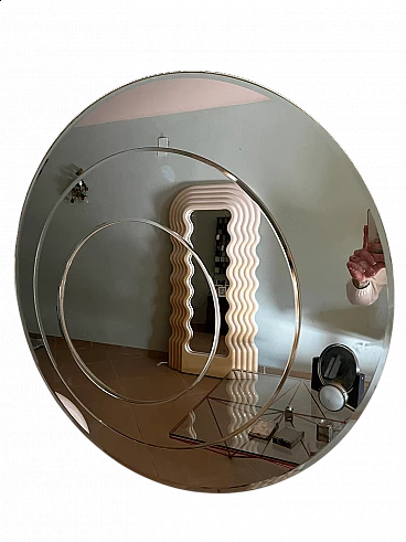 Round mirror, 70s