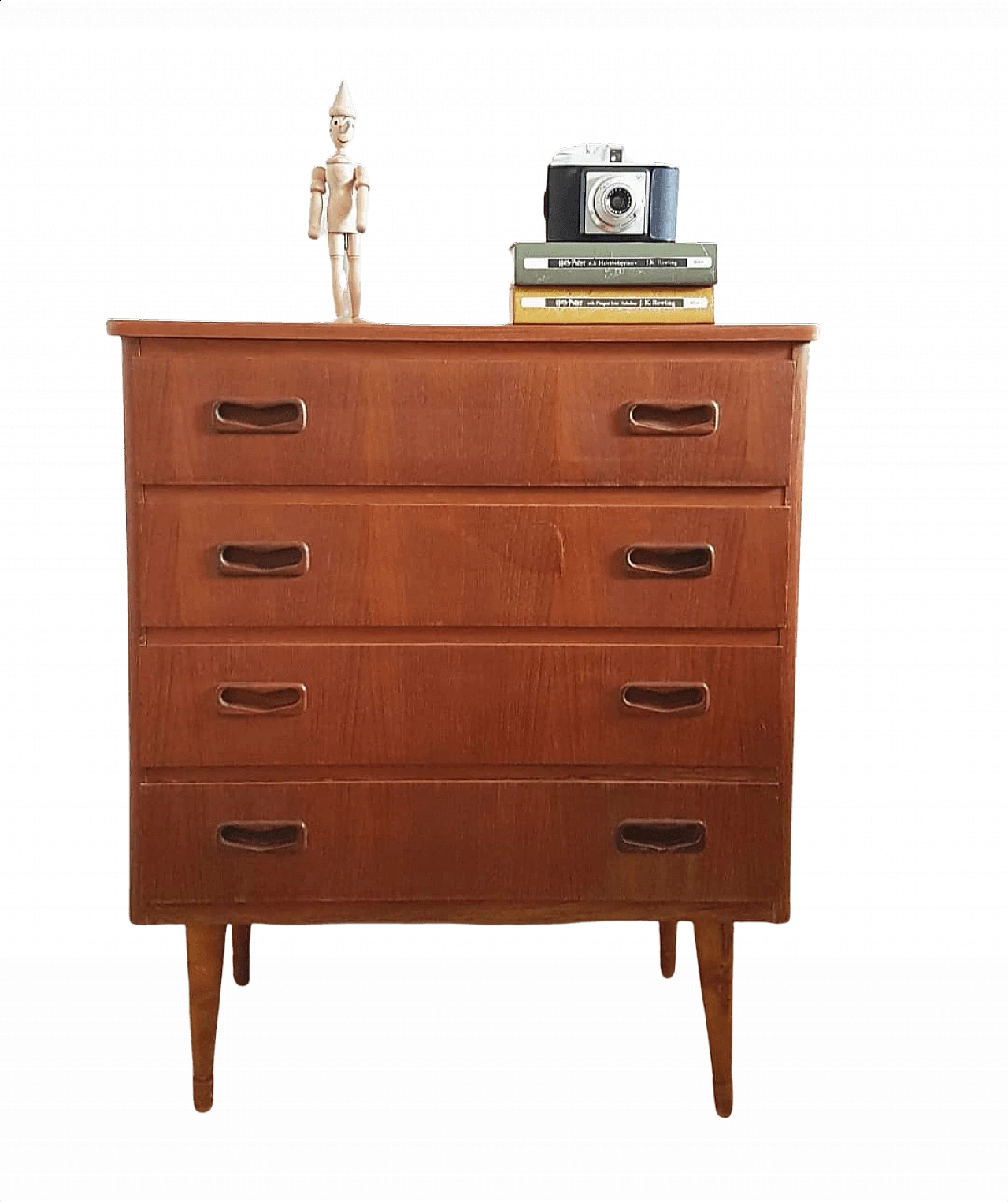 Danish chest of drawers with 4 drawers, 1950s 1375990