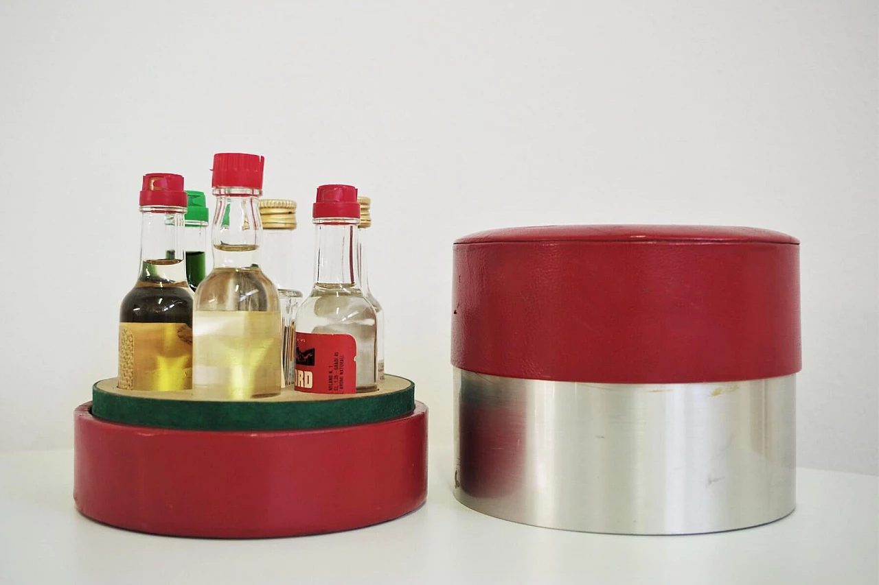 Distillerie F.lli Ramazzotti mignon liqueur and shot glass case, 1970s 1376103