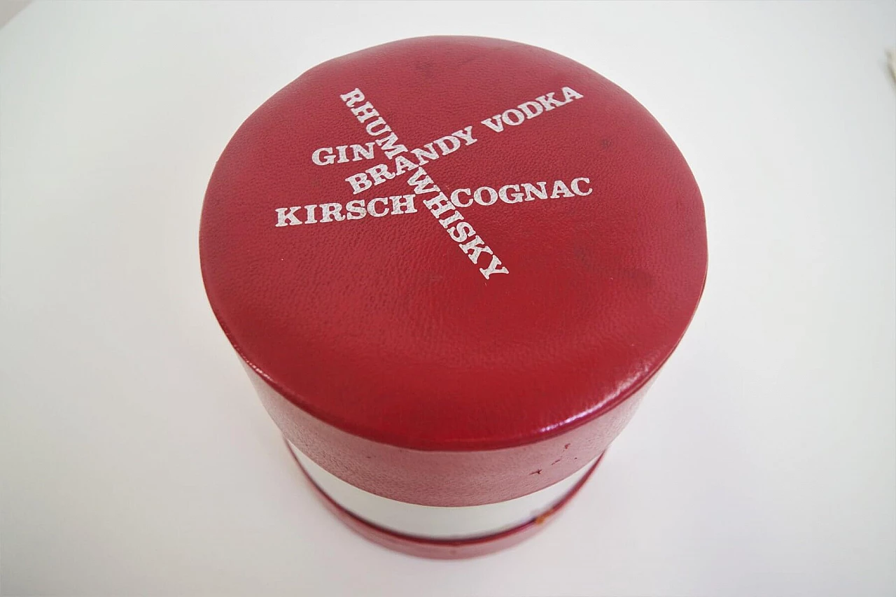 Distillerie F.lli Ramazzotti mignon liqueur and shot glass case, 1970s 1376113