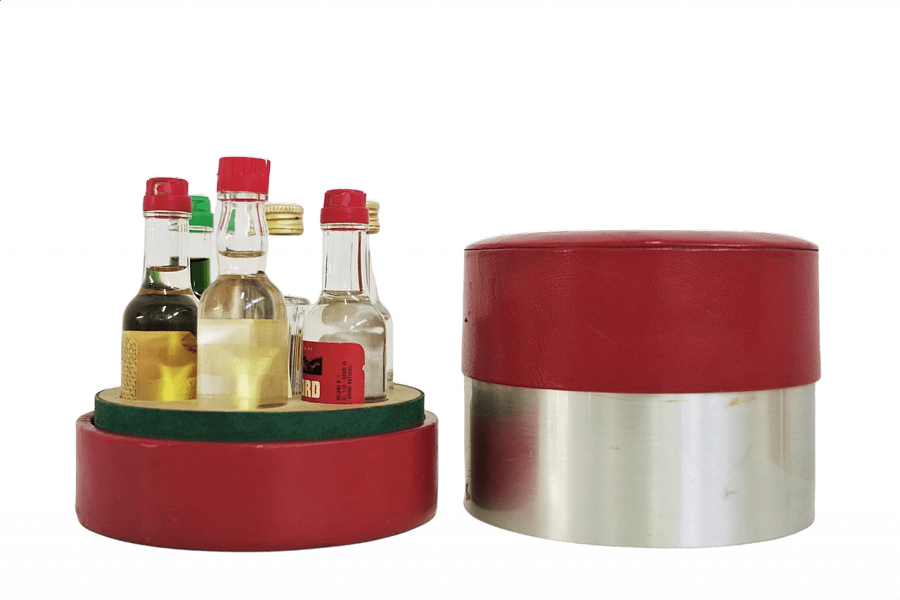 Distillerie F.lli Ramazzotti mignon liqueur and shot glass case, 1970s 1376116