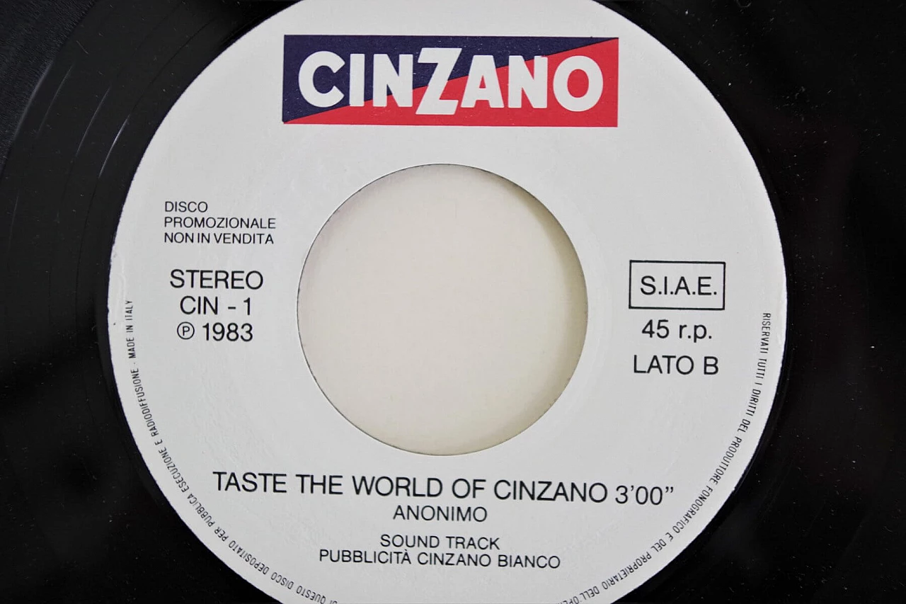 Pair of Cinzano CDs, 1980s 1376161