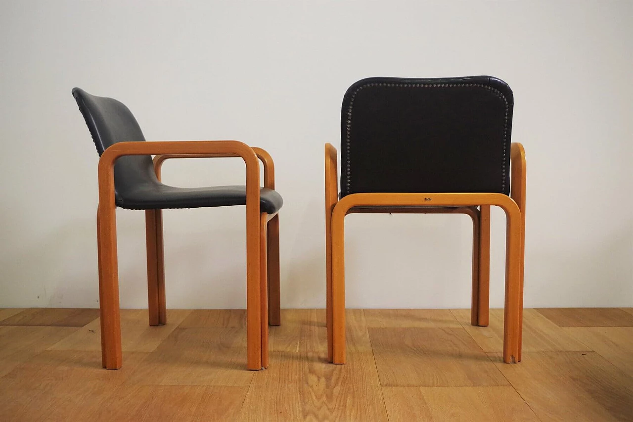 4 chairs by Pillini Furniture, 1970s 1376213