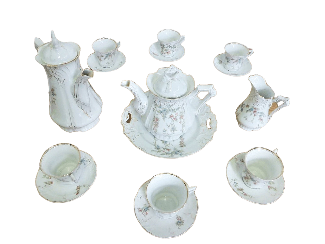 Servizio da tè in ceramica, anni '50 1376603