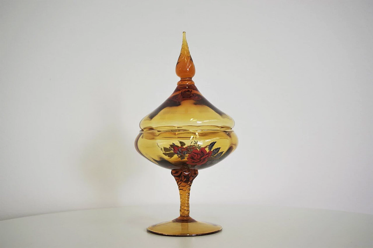 Bonbon bowl in Murano glass, 1950s 1376686